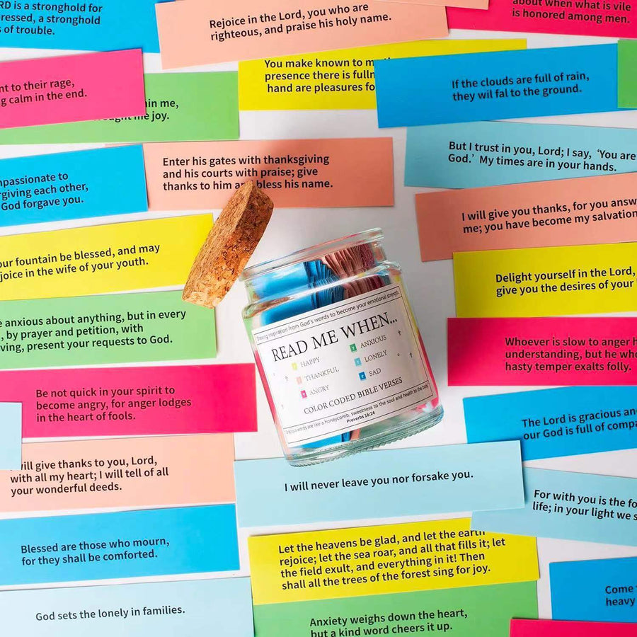 Bible Verses In A Jar